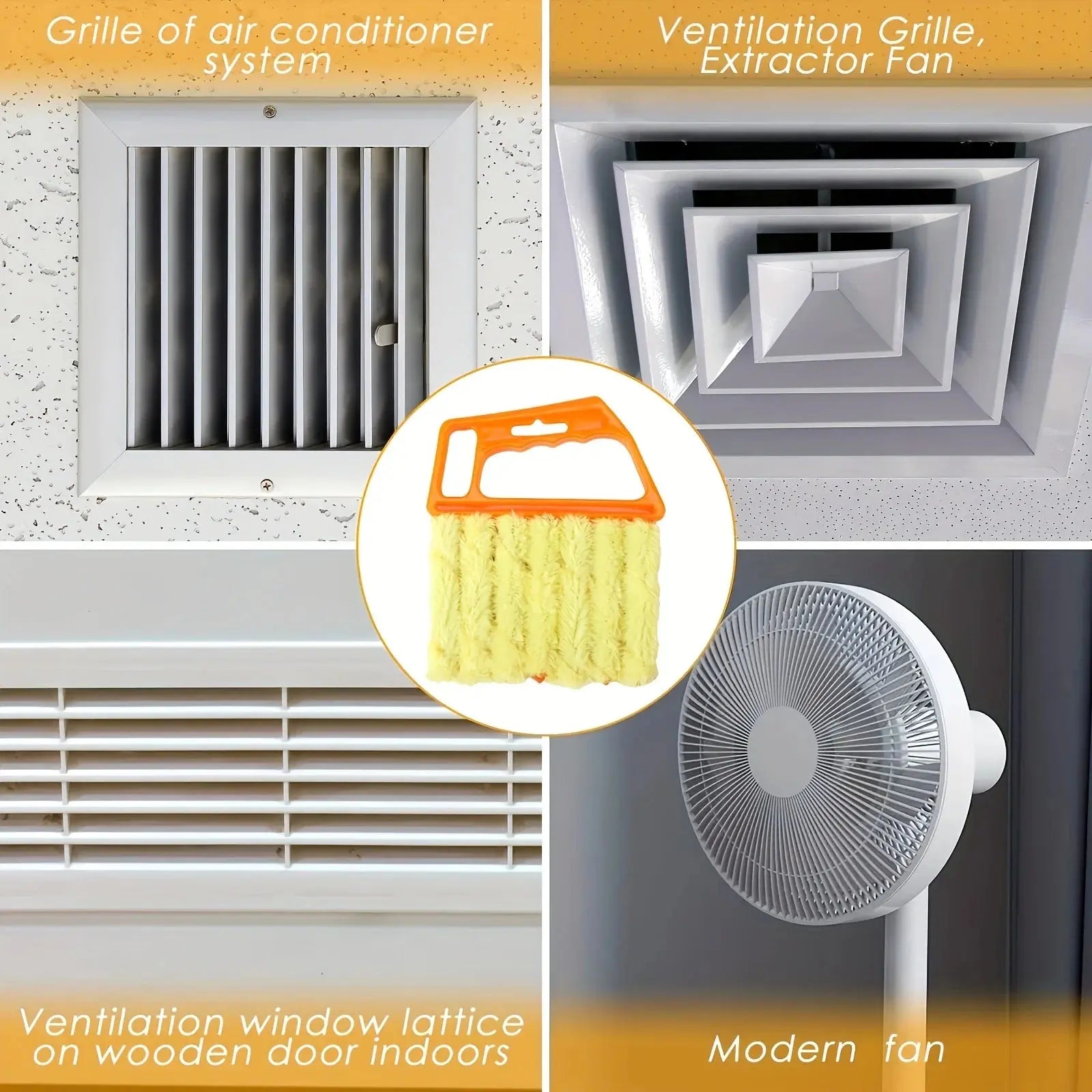 Detachable Window Blinds Cleaning Brush - House Flexa