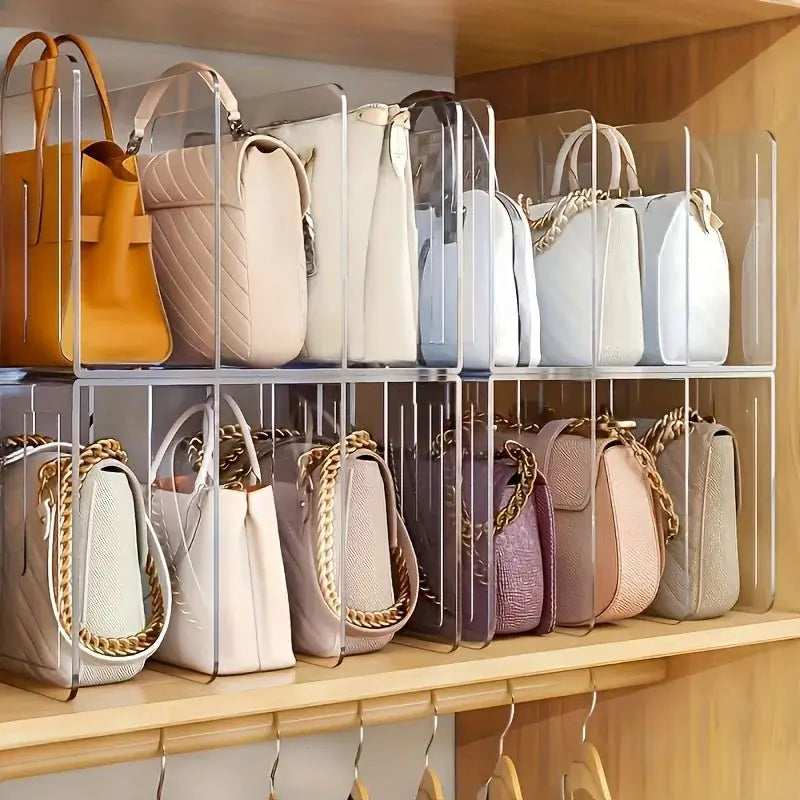 Transparent Handbag Wallet Storage Rack - House Flexa