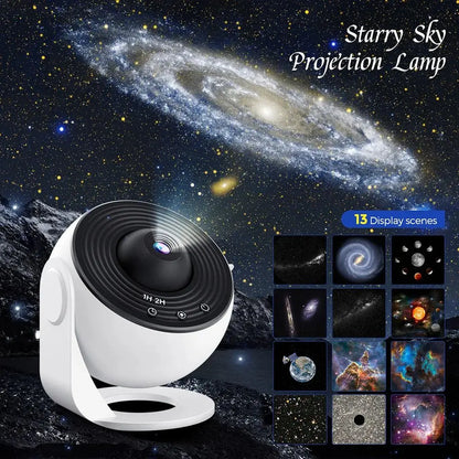 Galaxy Star Projector HD Planetarium Light - House Flexa