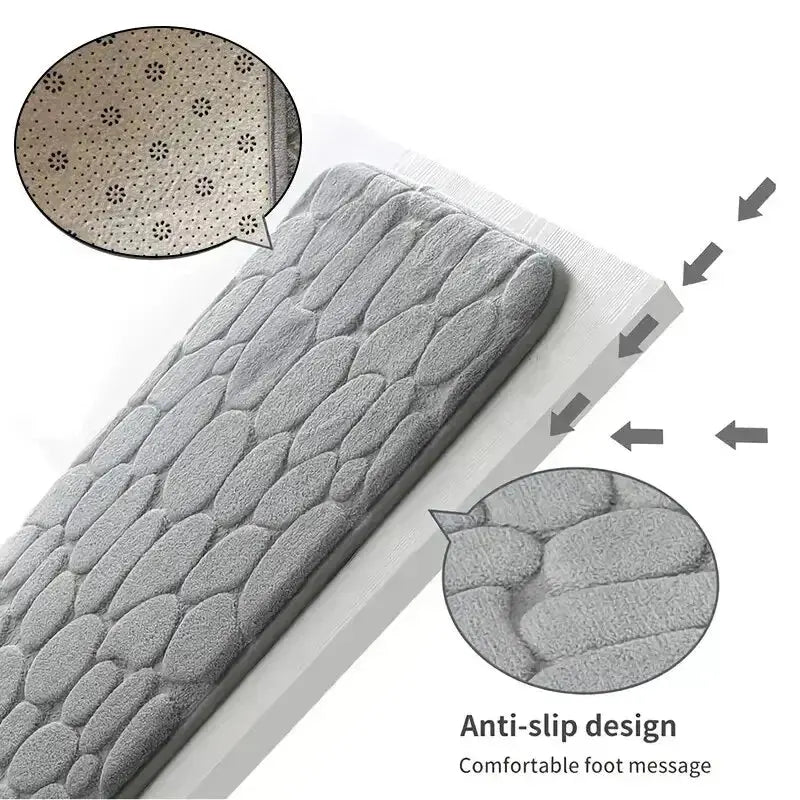 Embossed Microfiber Anti Slip Mat - House Flexa