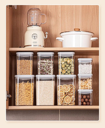 Airtight Food Storage Containers BPA - Free Stackable Set - House Flexa