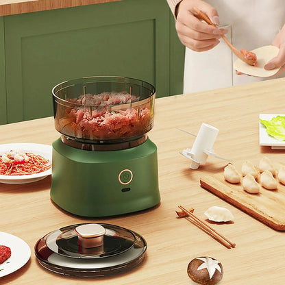 Mini Electric Meat Grinder Wireless Garlic Masher - House Flexa