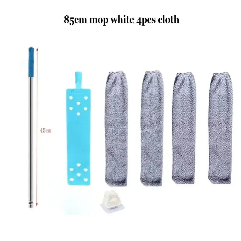 Telescopic Long Handle Microfiber Broom Dust Cleaner - House Flexa