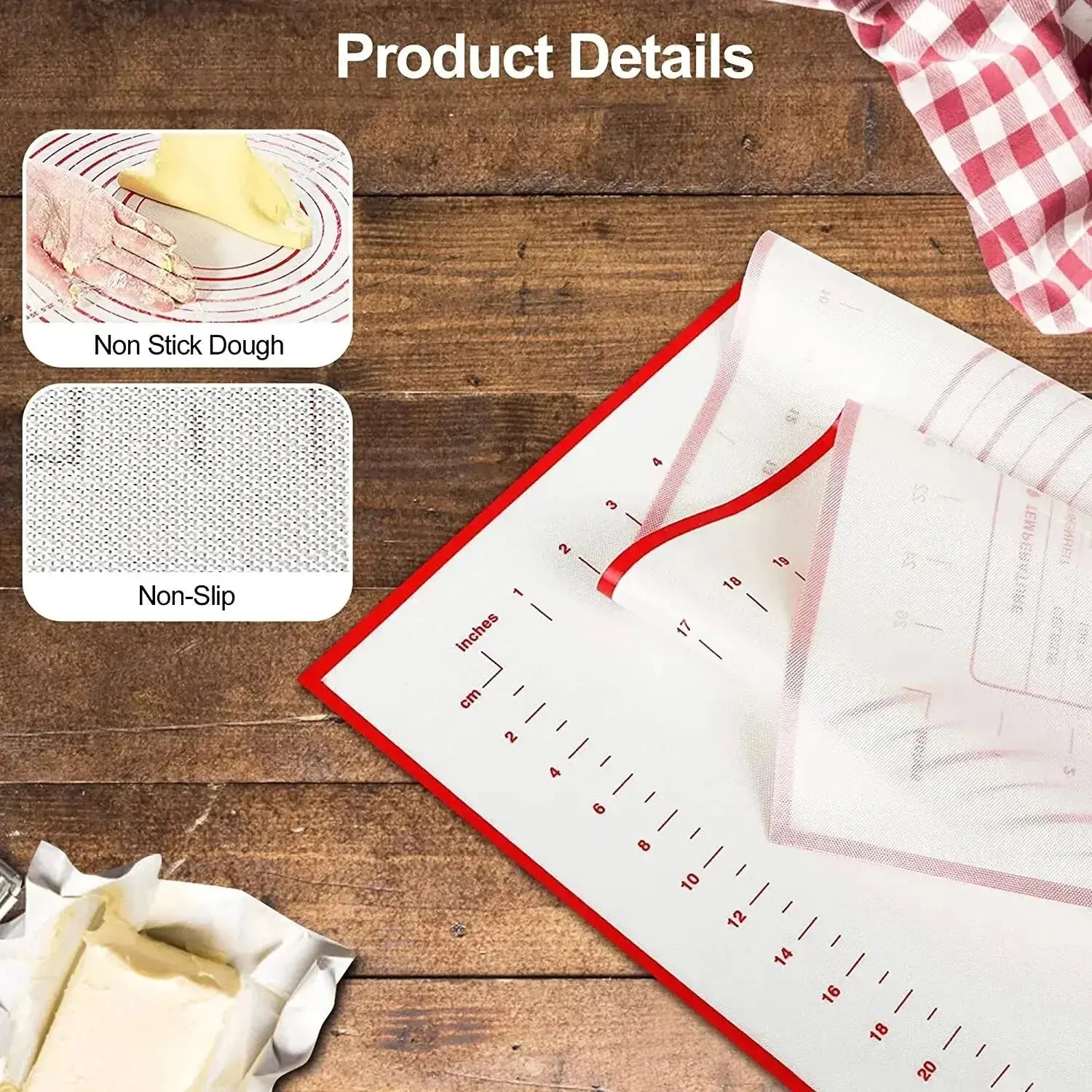 Silicone Kneading Dough Mat - House Flexa